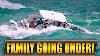 Warning Family In Trouble At Haulover Inlet Boat Takes On Too Much Water Wavy Boats