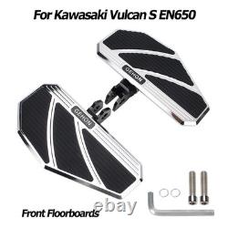 Wide Footpegs Rider Footboards Front Floorboards For Kawasaki Vulcan S EN650 15+