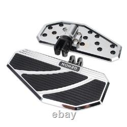 Wide Footpegs Rider Footboards Front Floorboards For Kawasaki Vulcan S EN650 15+
