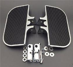 XKH- Motorcycle Chrome Passenger Mini Floorboards Rear Footboards Foot Rest P