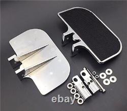 XKH- Motorcycle Chrome Passenger Mini Floorboards Rear Footboards Foot Rest P