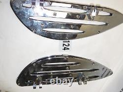 YHMTIVTU Front Driver Stretched Floorboards Harley Tourng & Custom Horn Cover